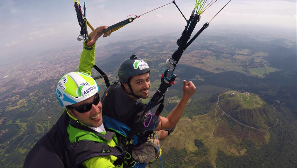 Parapente Clermont Ferrand - Vol VIP