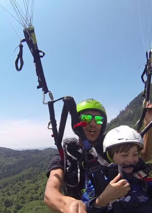 Vol parapente enfant Puy de Dôme