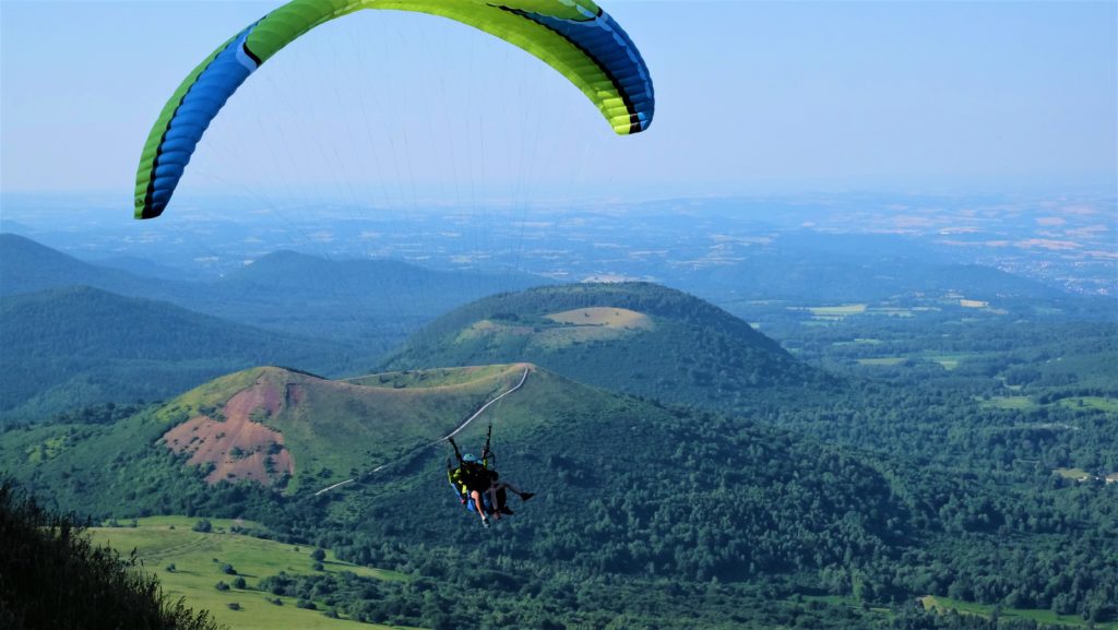 Baptême Parapente Auvergne-absolu parapente