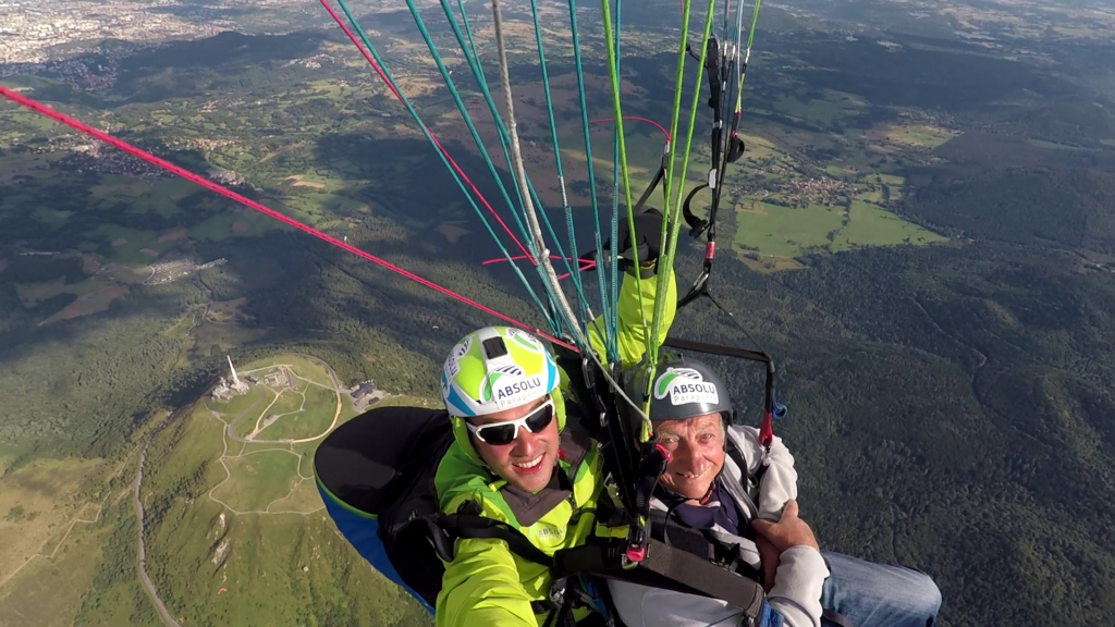 Photo Parapente Chaine des Puys