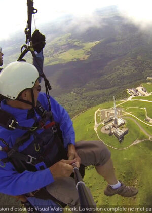 long duration paragliding flight