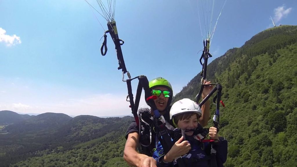 cadeau parapente enfant