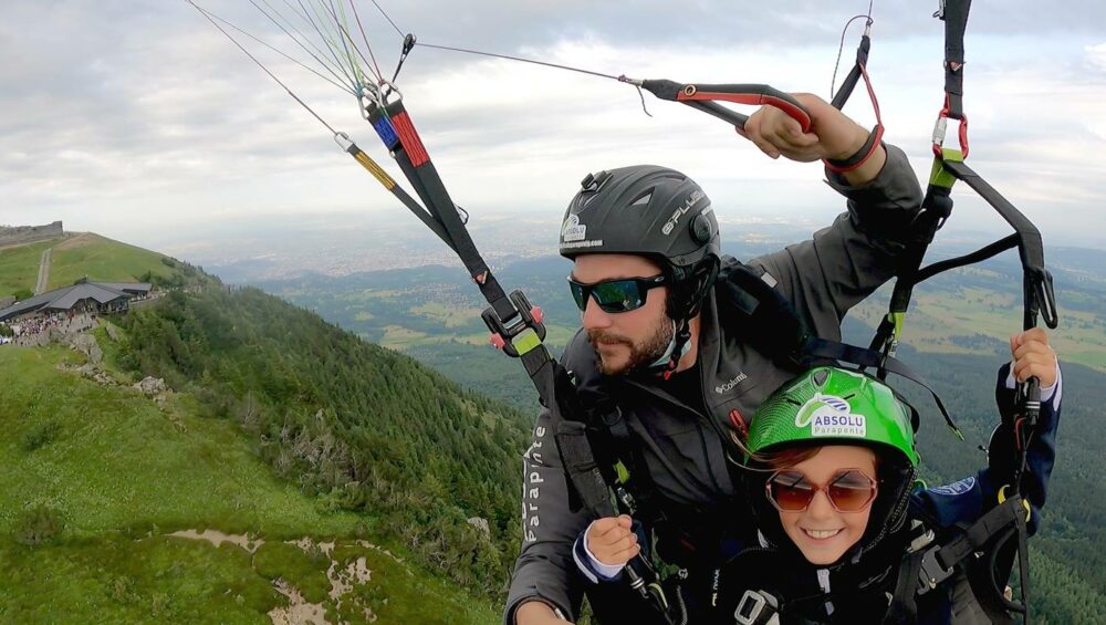 parapente enfant