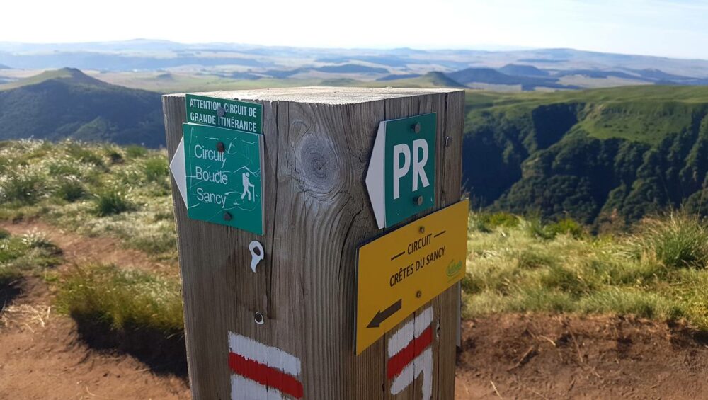 randonnée autour du puy de dome