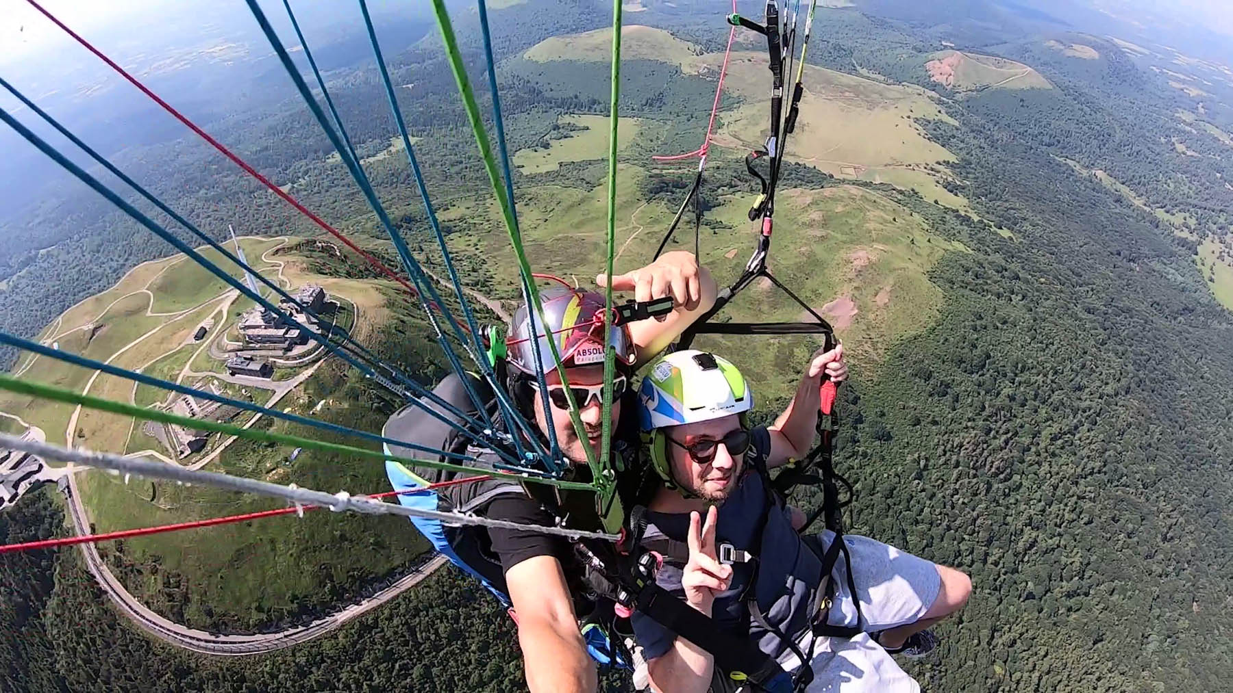 vertige en parapente