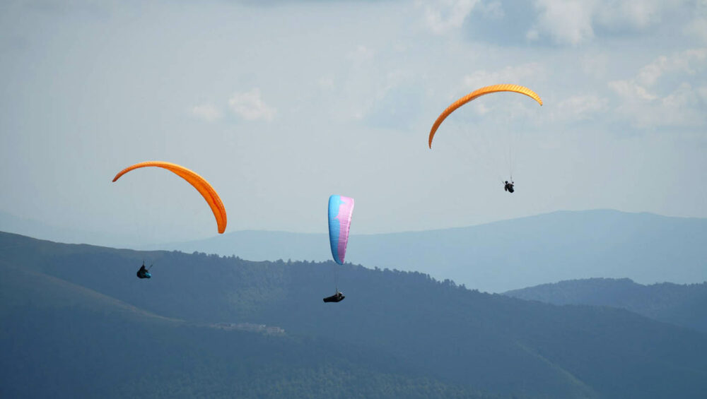 compétitions de parapente en Auvergne